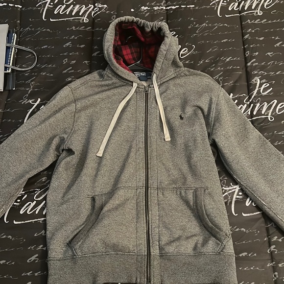 Polo hoodie zip up sweatshirt large - Picture 1 of 6